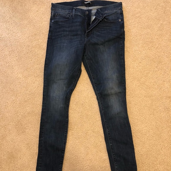 Express size 12R skinny jeans, worn 1 time!